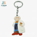 Presente relativo à promoção Casting Esmalte Oldman Doctor Metal Silver Keychain